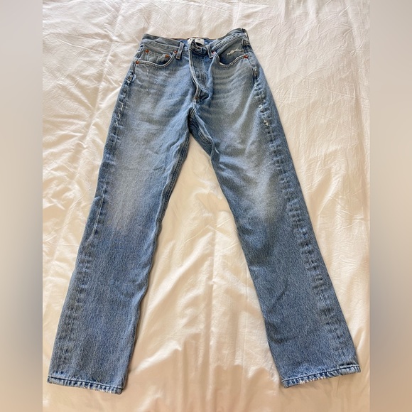 AGOLDE Riley straight cut jeans 25 - Picture 2 of 4